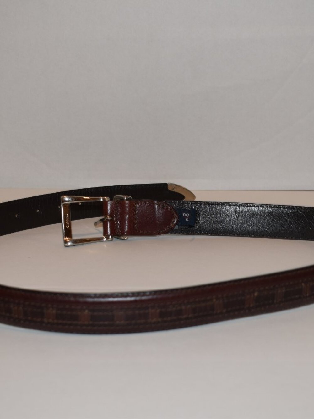 Boy's Round Tree & Yorke Full Grain Leather Upper Belt Size 8X